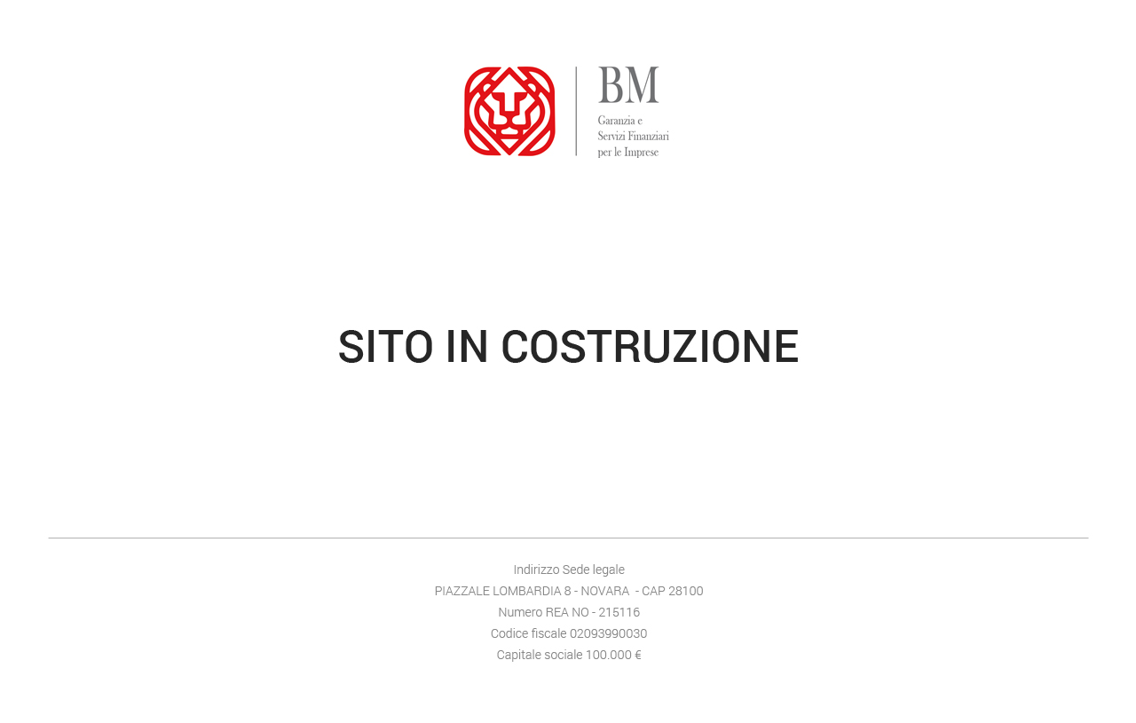 Sito in costruzione